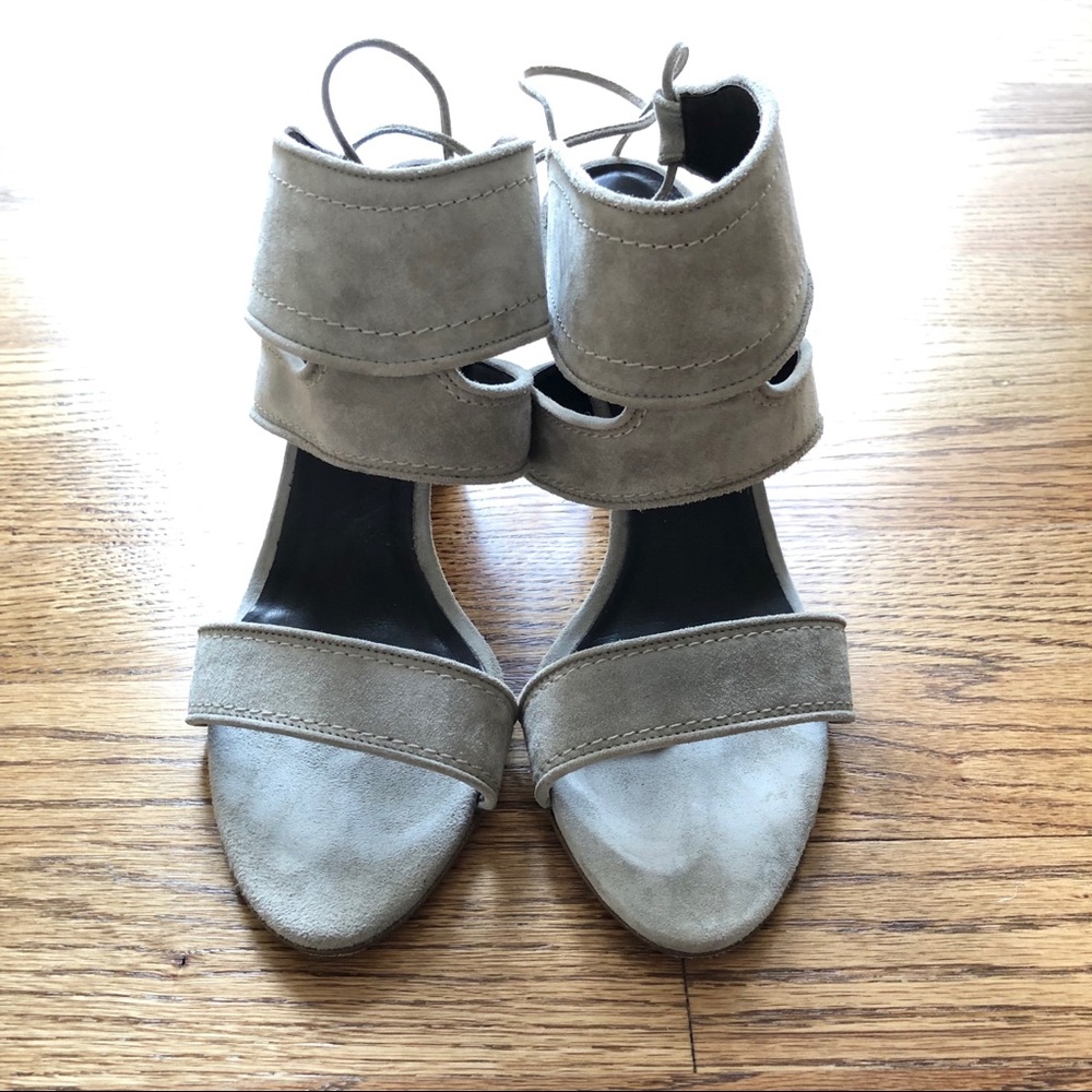 Calvin Klein Collection Suede Leather Heels
